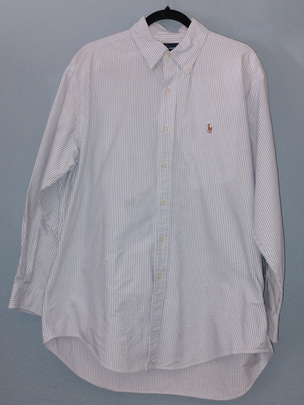 Ralph Lauren White And Blue Stripes